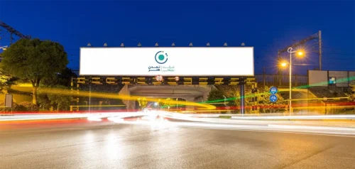 تبلیغات روی پل ها